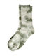 Socks 24 Colours Tie-dyed 18875-green Women's