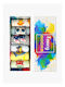 Gift Box Κάλτσες Βαμβακερές Σχέδια Mixed 6 Ζευγάρια