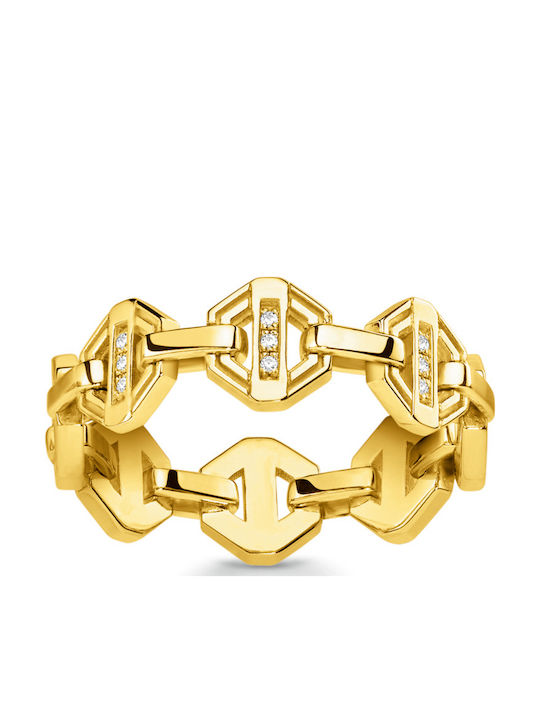 Thomas Sabo Ring with Diamond made of Silver