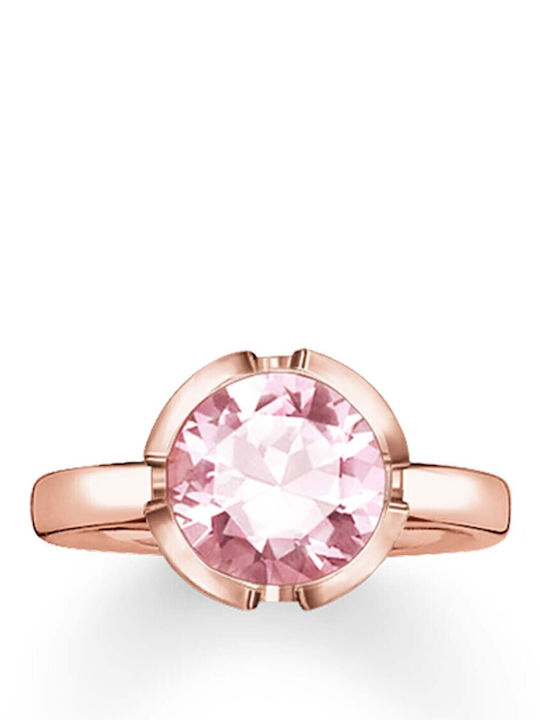 Thomas Sabo Ring made of Silver Gold Plated