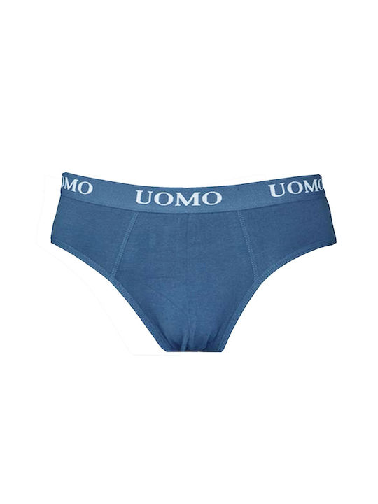 Uomo Men's Slip Blue