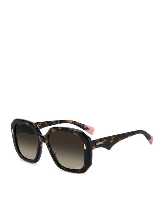 Missoni Women's Sunglasses with Brown Tartaruga...