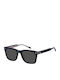 Tommy Hilfiger Men's Sunglasses with Navy Blue Plastic Frame and Gray Lens TH2184/S PJP/IR