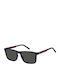 Tommy Hilfiger Men's Sunglasses with Navy Blue Plastic Frame and Gray Lens TH2201/S 8RU/IR