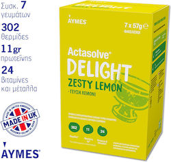 AYMES Actasolve Delight 57gr 7 φακελίσκοι Λεμόνι