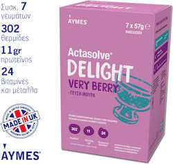 AYMES Actasolve Delight 57gr 7 φακελίσκοι Raspberry