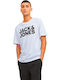 T-shirt White/Black Letters
