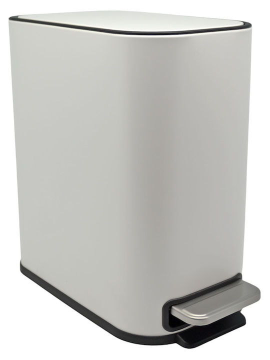 Ankor Metallic Bathroom Basket Soft Close 5lt W...