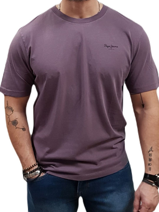 Pepe Jeans 'jacko' T-shirt Purple