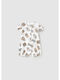 Mayoral Baby Bodysuit Short-Sleeved Beige