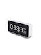 Green Blue Tabletop Digital Clock with Alarm White GB397