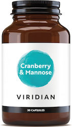 Viridian Cranberry & Mannose 30 κάψουλες
