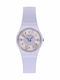 Swatch Swatch Women's Watch with Purple Rubber Strap