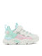 Memory Spinel 3 V Kinder Sneakers mit Klettverschluss Grün