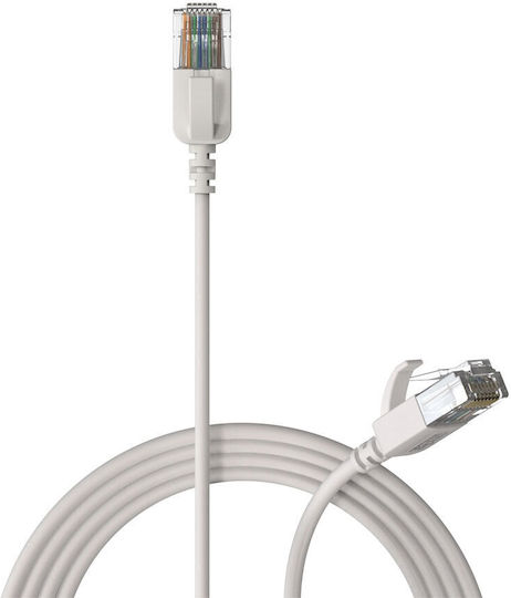 Procab U/UTP Cat.6 Ethernet Netzwerkkabel 1m Weiß