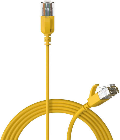 Procab U/UTP Cat.6 Gigabit Network Cable Ethernet 1m Yellow