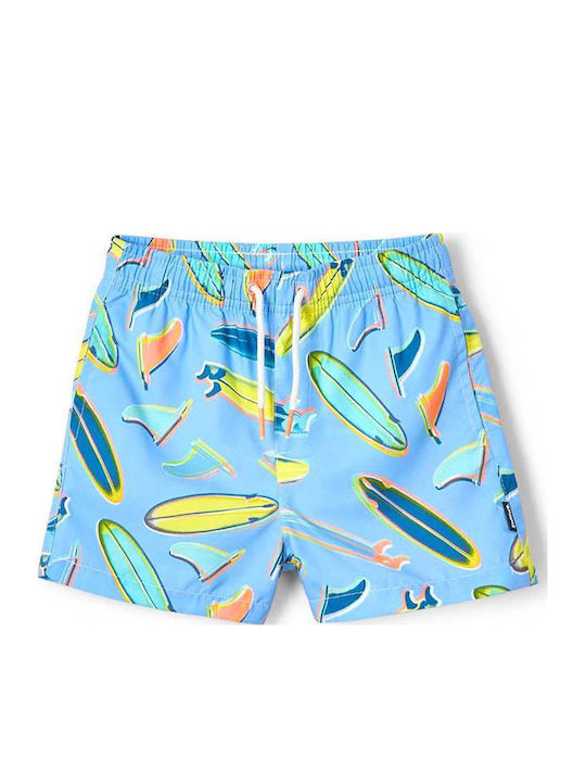 Mayoral Kids Swimwear Swim Shorts Blue