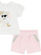 Комплект Лято 2бр White & Pink