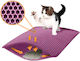 Value Imports Cat Litter Collection Mat Velcro 30x30 Lilac