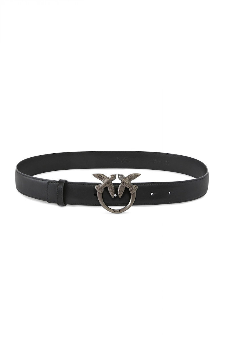 Pinko Leather Women's Belt Black 100125A0F1Z99 | Skroutz.eu