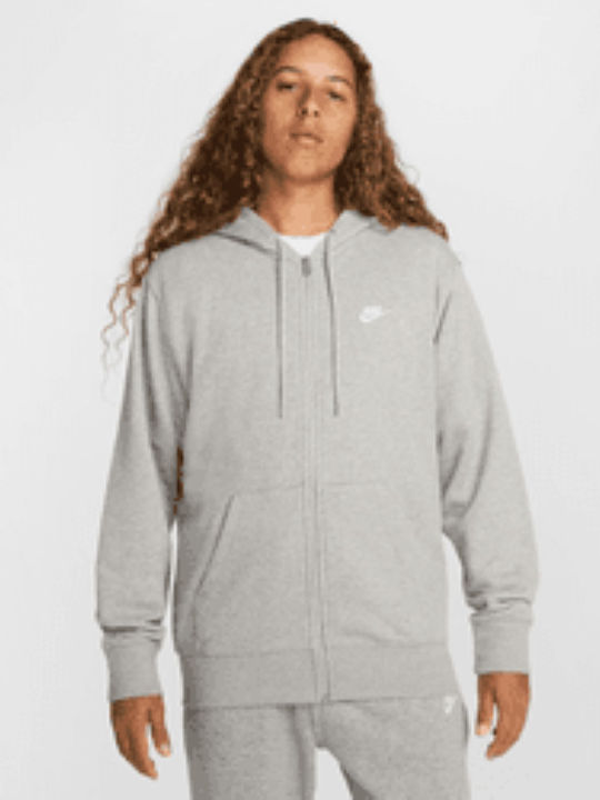 Nike Club Geacă Cu Glugă Gri