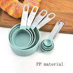 Plastic Kitchen Measuring Cup 8pcs