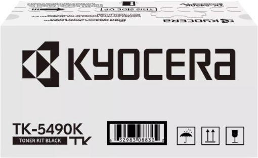 Kyocera TK-5490K Оригинален Тонер Лазерен Принтер Черен 2800 Страници (1T0C220NL1)