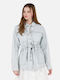 Kurz Damen Jeansjacke Blue