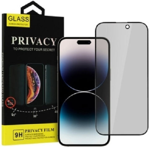 0.2mm Privacy Full Face Tempered Glass Μαύρο (Redmi 14C / Poco C75)