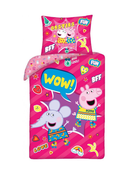 Peppa Pig Set Kinderbettbezüge Einzel