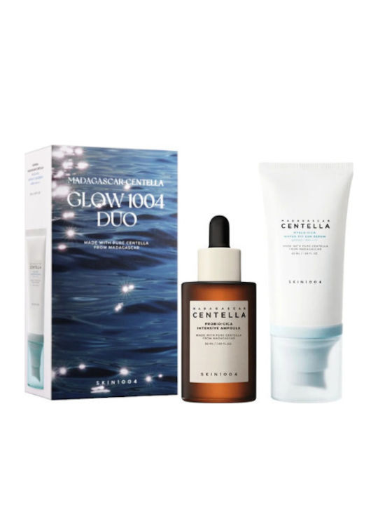 Skin1004 Madagascar Centella Glow 1004 Duo Σετ Περιποίησης για Ενυδάτωση & Λάμψη Skin1004 Madagascar Centella Glow 1004 Duo Σετ Περιποίησης για Ενυδάτωση & Λάμψη