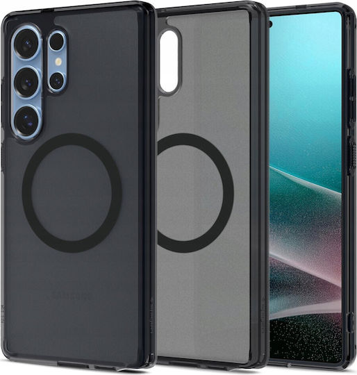 Spigen Ultra Hybrid Mag Umschlag Rückseite Kunststoff / Silikon 2mm Schwarz (Galaxy S25 Ultra,Samsung S25 Ultra)