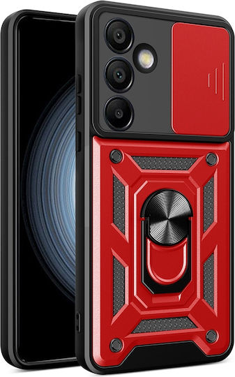 Hurtel Back Cover Plastic Red (Samsung Galaxy A36)