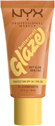 NYX Professional Makeup Buttermelt Glaze Soft Glow Skin Tint Liquid Foundation 30ml NYX Professional Makeup Buttermelt Glaze Soft Glow Skin Tint Liquid Foundation 30ml