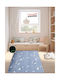 Dinosaur Kids Rug Light Blue 110x170cm