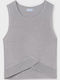 Kids' Shirt Sleeveless Silver