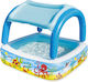 Bestway Children's Round Swimming Pool 265lt Inflatable 147x122cm Light Blue