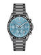 Boss Strike Men's Watch Chronograph Battery with Gray Metal Bracelet