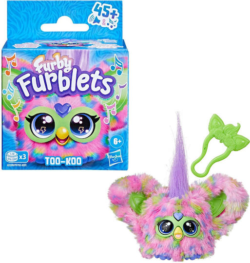 Hasbro Plush Furby Furblets with Sound Too-koo for Age 6+ 5 cm