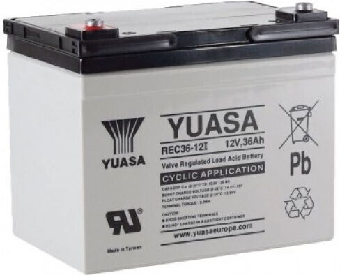 Yuasa Car Battery with 36Ah Capacity