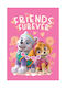 Paw Patrol Decke Vlies Rosa 100x140cm
