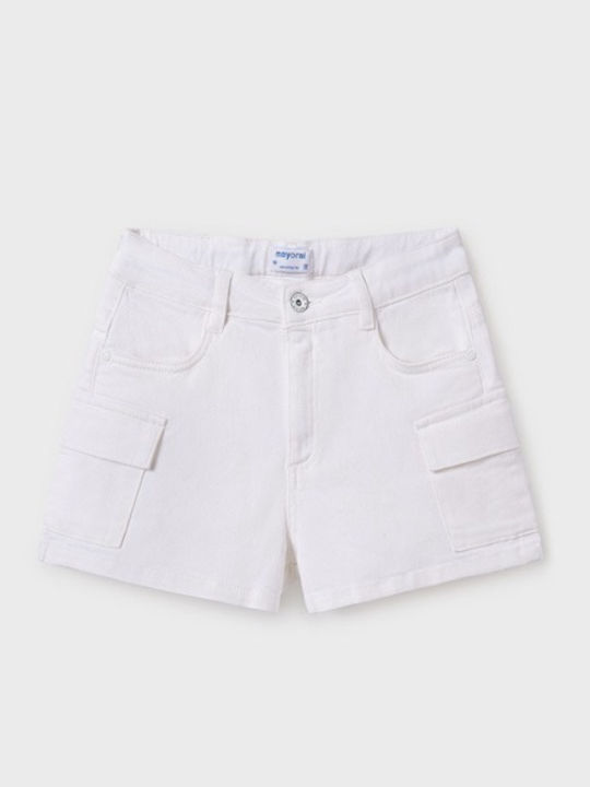 Mayoral Kinder-Shorts/Bermudas Stoff Ecru