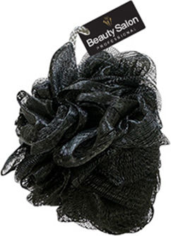Beauty-Salon-Badeschwamm Tüll Schwarz 1 Stk