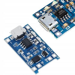 Φορτιστής Μπαταριών Li-ion Micro Usb 5v 1a Προστασία