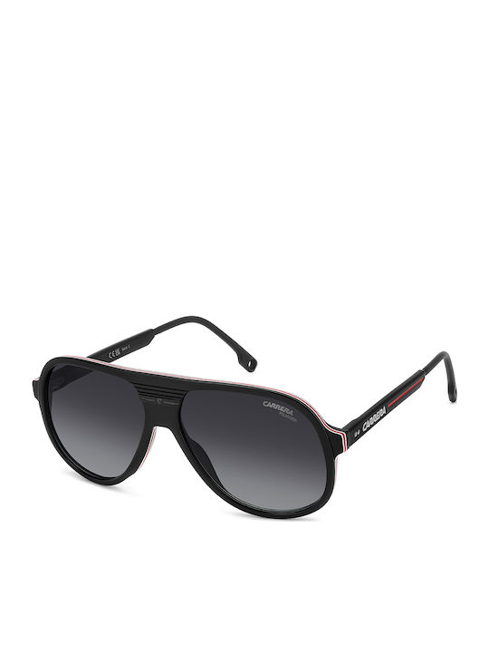 Carrera Sport Unisex Sunglasses with Black Frame and Grey Lenses 07/S 807/WJ