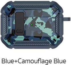 Coteci AP-63 Hülle in Blau für Apple AirPods 3