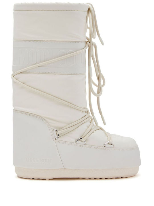 Icon Women's Boots with Rubber Beige