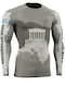 Athlon UPF 50 Men's Long Sleeve Sun Protection Shirt Grey
