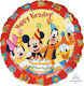 Foil Balloon 18 Mickey & Friends Happy Birthday 45 cm
