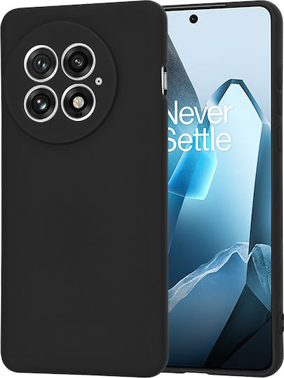 Techsuit Softflex Back Cover Σιλικόνης Μαύρο (OnePlus 13)